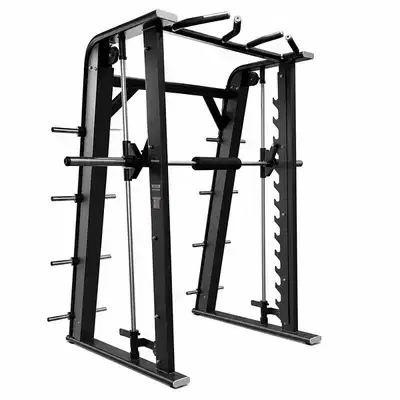 Commercial Smith Machine with Pull-Up Bar