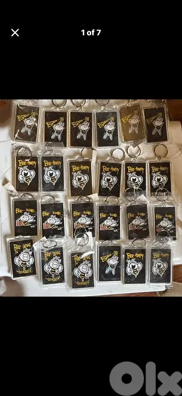 Rare 90s Annie Bee Collectible Keychains-24pc Variety Pack-Taiwan made