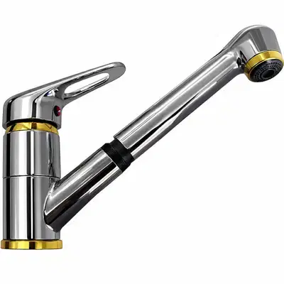 Single Lever Sink Mixer with Shower- خلاط مجلة مع مرشة