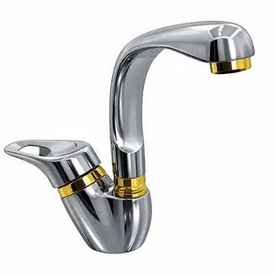 Single Lever Sink Mixer with Spout- خلاط مجلة