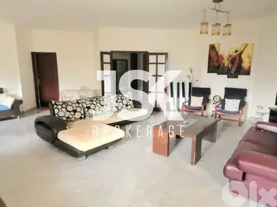 L21176 - Furnished Apartment with Terrace & View For Sale in Jeita