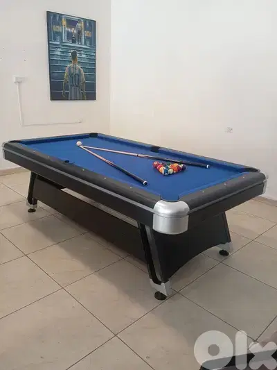 pool table billiard 8ft (wooden)