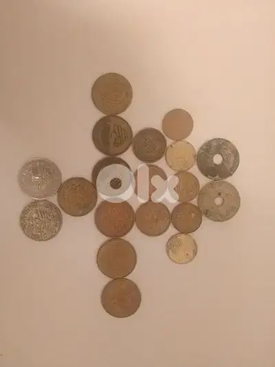 Lebanese old coins