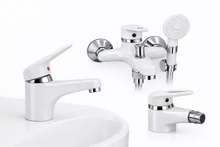 Bathroom set Bath, basin and bidet - أدوات الحمام البانيو حوض بيديه