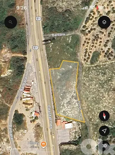 land for sale in berbara أرض للبيع في البربارة