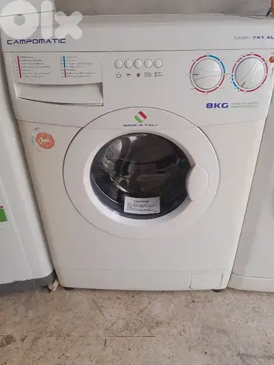 غساله كامبوماتك 8 كيلو بحاله الوكاله
