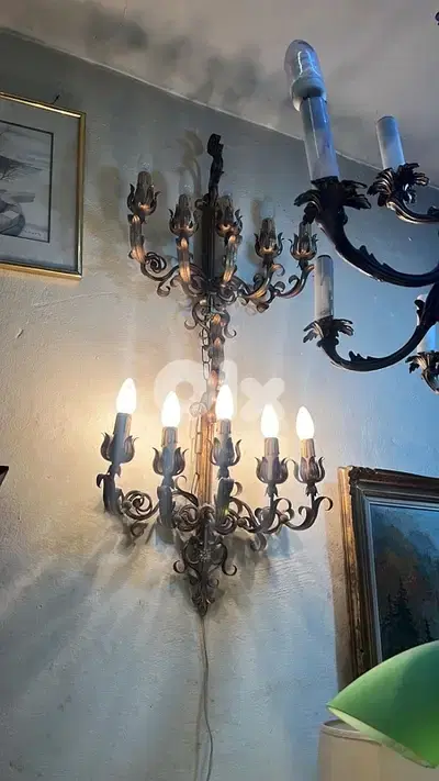 frensh pair applique bronze ابليك عدد ٢ برونز فرنسي انارة روعة سعر