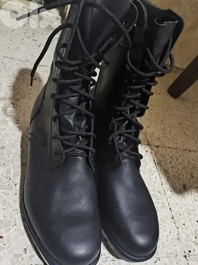 Black Ringer Boots (Brand New)