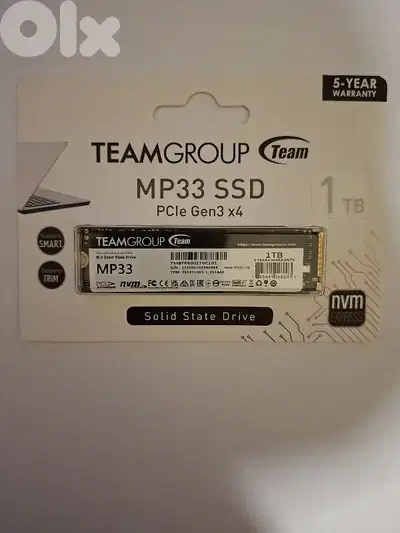 NVME 1 TB SEALED WARRANTY 5 YRS