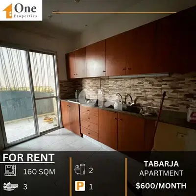APARTMENT FOR RENT IN TABARJA