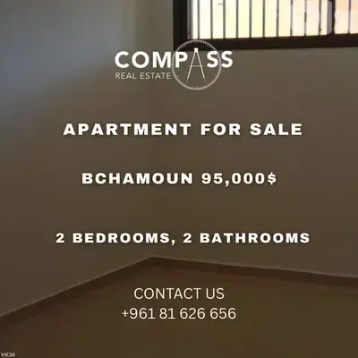APARTMENT FOR SALE IN BCHAMOUN