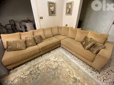 مبيع  طقم  صوفا  زاوية