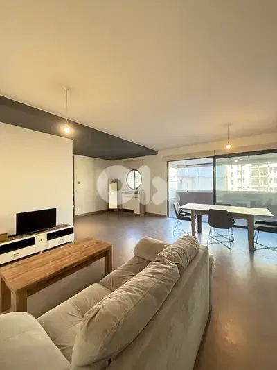 Furnished apartment for rent in a nice building in Achrafieh.