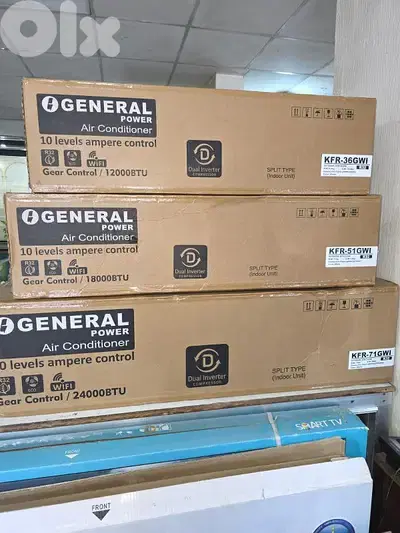 AC General 18000BTU Inverter Wifi 10Gear Control
