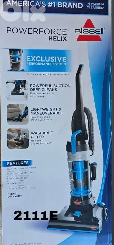 Vaccum Cleaner BISSELL Bagless مكنسة سجاد بيسال الأصلية