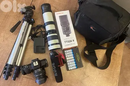 camera m50 with all accessories very clean