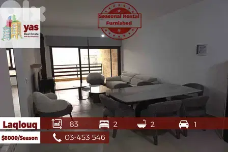 Laqlouq 83 m² | Brand new | Fully Equipped | Furnished Chalet | Rent|