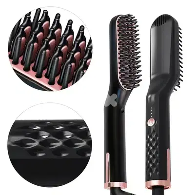 The Beard Straightener for Men: Quick Styling Comb for a Smooth, Polis