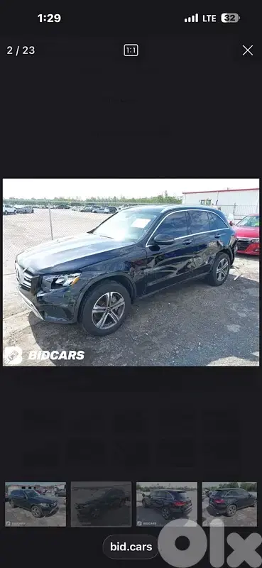 MERCEDES GLC300 2019, مجمرك خالص، 81/882165