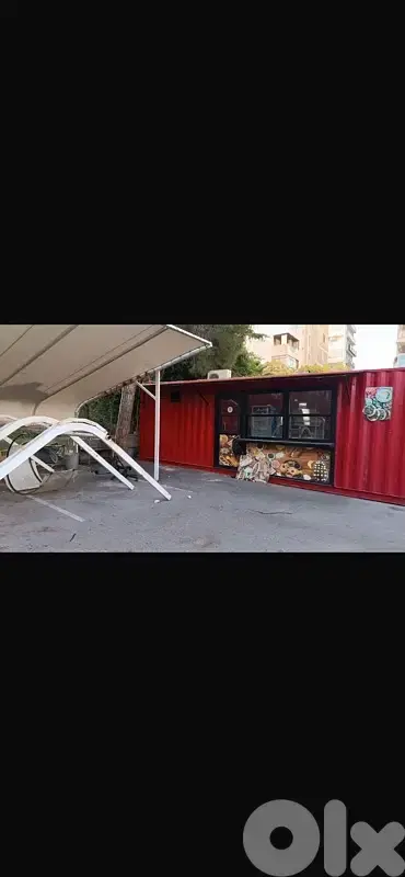 container restaurant +equipments
