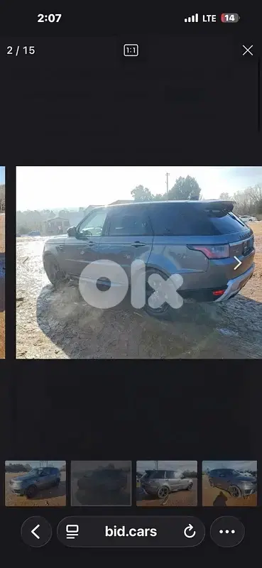 RANGE ROVER SPORT 2019, 81/882165, مجمرك خالص