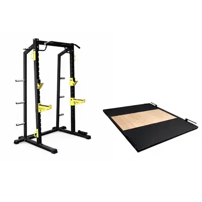 Heavy Duty Squat Rack / Power Rack with Olympic Lifting Platform