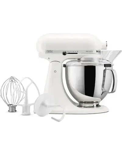 KitchenAid Artisan Series 5 Quart Tilt-Head Stand Mixer in white