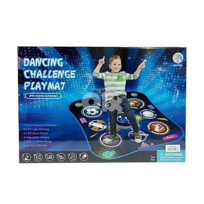Dancing Challenge Playmat – Fun Interactive Game for Kids-سجادة التحدي