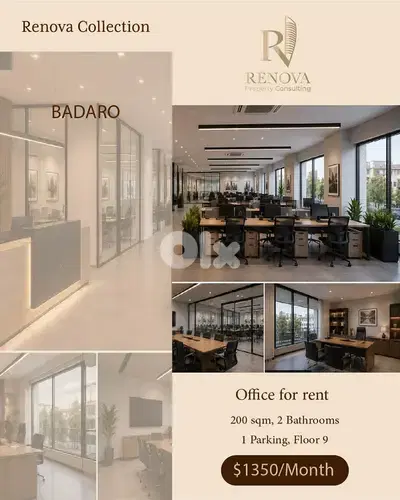 Office/Apartment for rent in Badaro