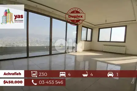 Achrafieh 230m2 | Duplex | Mint Condition | View | OH | Achrafieh 230m2 | Duplex | Mint Condition | View | OH |