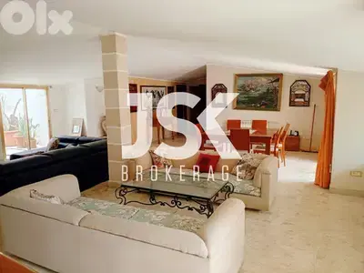 L21235 - Spacious Furnished Apartment With Sea View For Sale in Kaslik