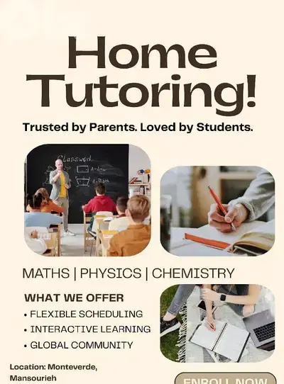 private lessons in math and physics