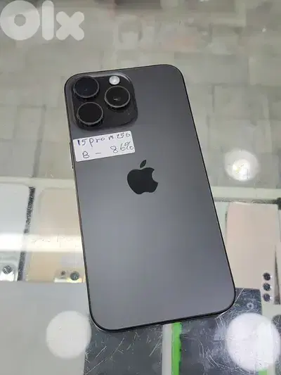 apple iphone 15 pro max used black
