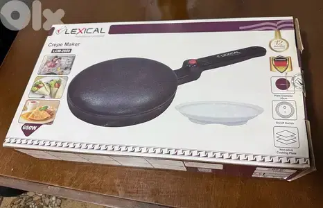 Crepe machine