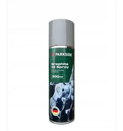 parkside graphite oil spray