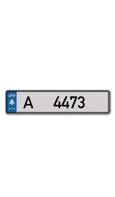 special plate — A 4473 —