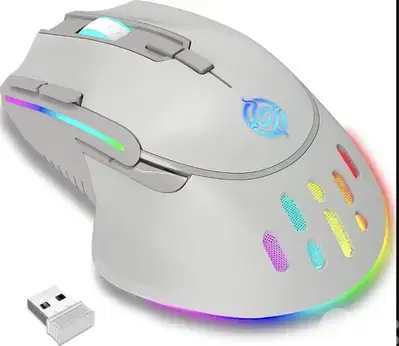 K-Snake BM520 9-button 2.4G RGB Wireless Dual-mode Gaming Mouse