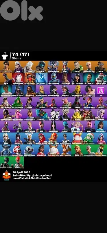 account Fortnite