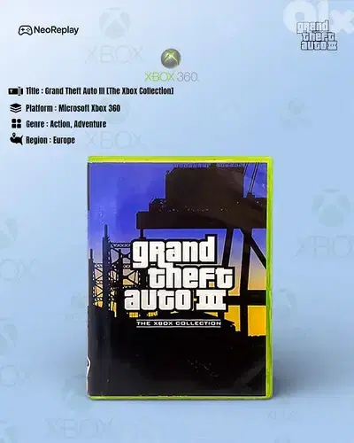 Grand Theft Auto III [The Xbox Collection] – Xbox 360 (PAL)