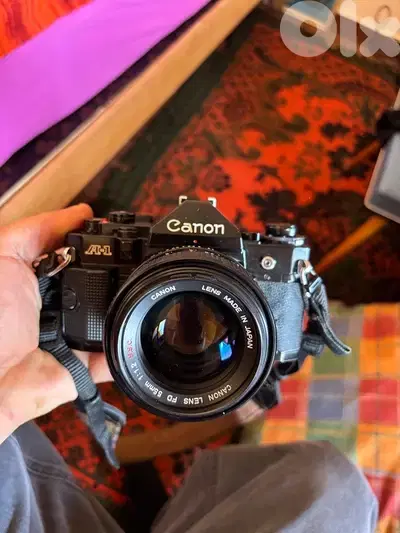 canon A1 kens 50mm 1.2 sSC
