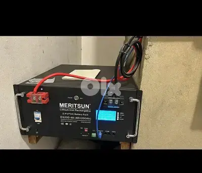 48 V 200A Rack type Meritson battery