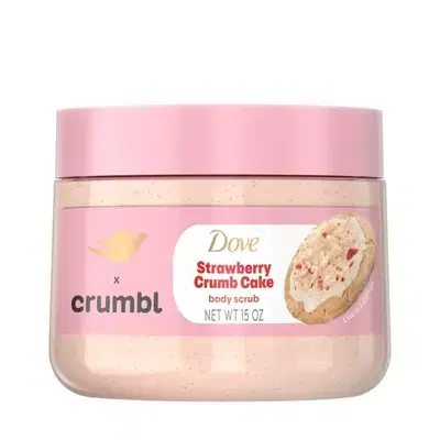 Dove Moisturizing Strawberry Crumb Cake 425 g - Body Scrub
