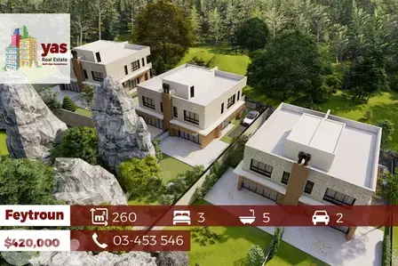 Feytroun 260m2 villa | 150m2 Garden | Payment Facilities | WA