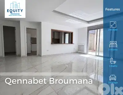 195 SQM Apartment With Terrace For Sale In Qennabet Broumana #RH33650