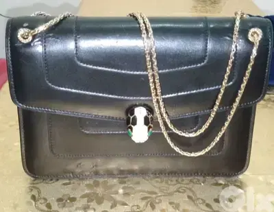 حقيبة Bvlgari Serpenti Forever أصلية (أسود) - سعر لقطة