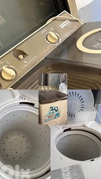 غسالة حوضين ١٢ كيلو