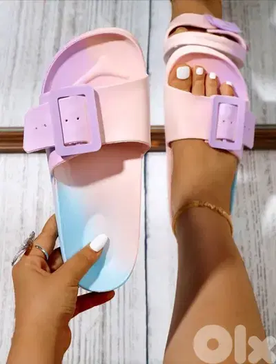 New Adjustable & Comfortable Woman Summer Flat Slippers