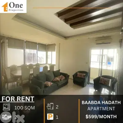 APARTMENT FOR RENT IN HADATH BAABDA