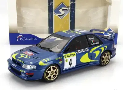 Subaru Impreza STI WRC (Rally Monte Carlo 1997) diecast car model 1;18