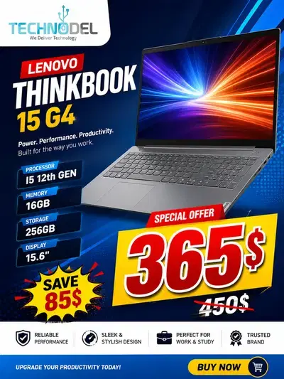 LENOVO Thinkbook 15  i5 12th  16GB RAM